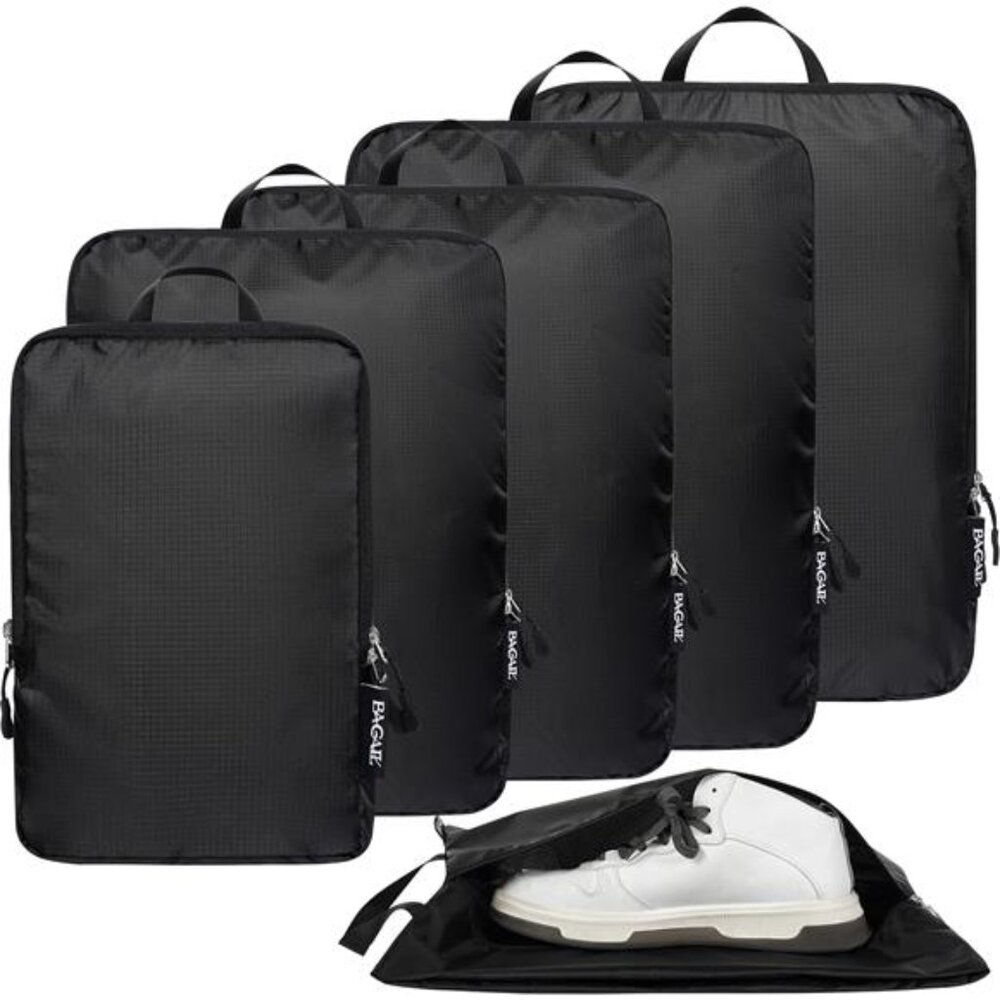 6 Set Ultralight Compression Packing Cubes Packing Organizer for Travel Backpack